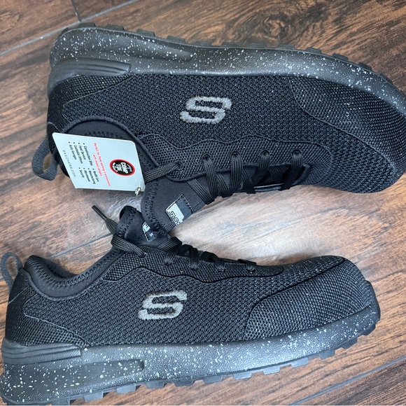 Sketchers Work Women Shoe Air Cooled Memory Foam Comp Toe sz8.5 NWT - Picture 7 of 10